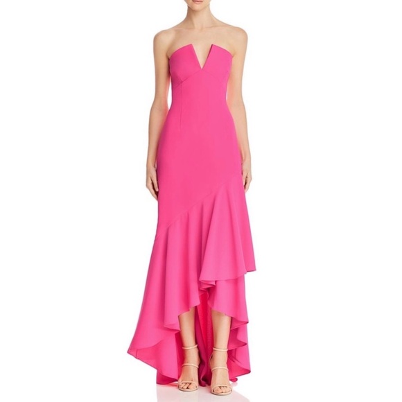 Jill Stuart Dresses & Skirts - Jill Stuart Vibrant Pink Strapless Dress